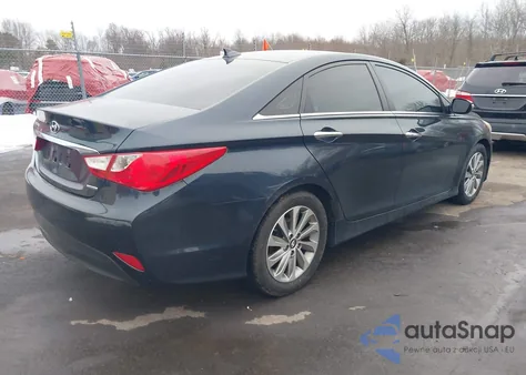 2014 Hyundai Sonata Limited z USA, uszkodzony, nr VIN 5NPEC4AC1EH891617